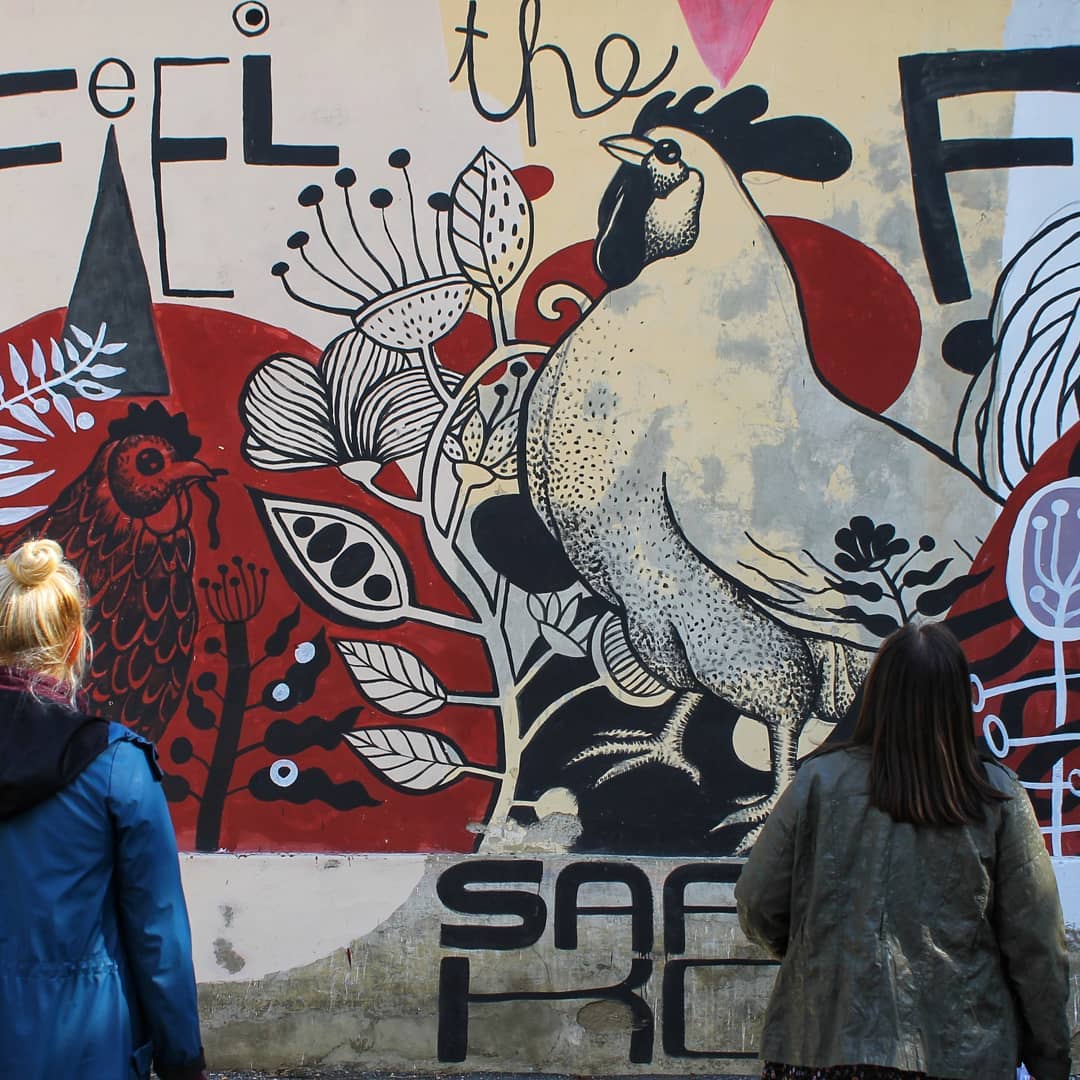 Finding inspiration in local mural festival (Image: Silla)