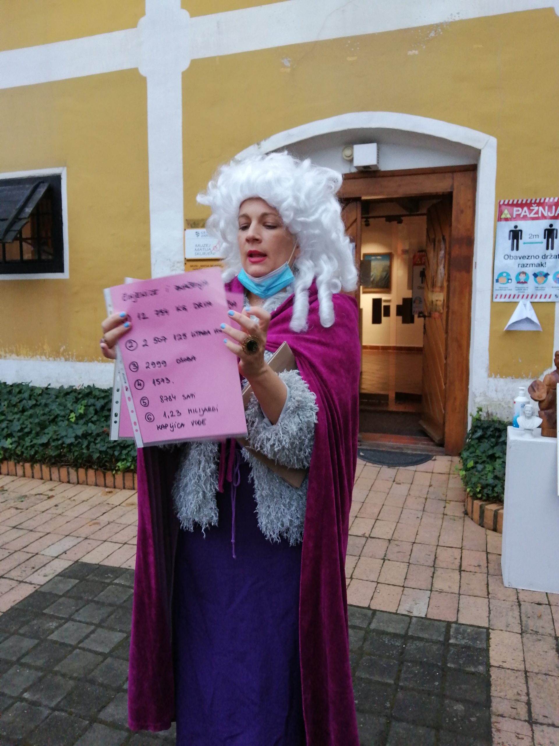 We enjoyed the workshop and meeting characters from history (Image:Tolić)