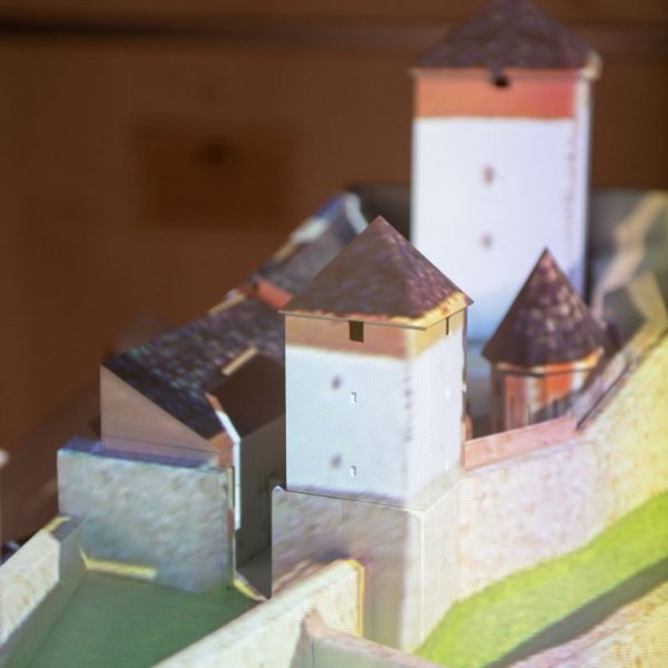 ©Nikola Zelmanovic, The model of Medvedgrad ©Nikola Zelmanovic, The model of Medvedgrad