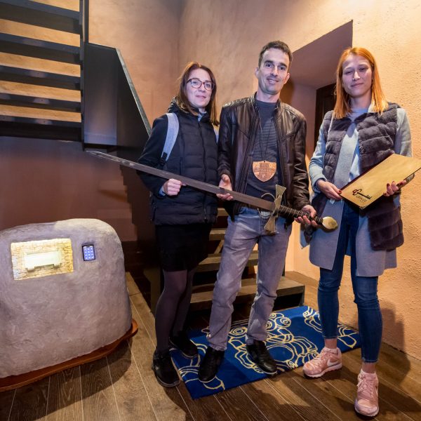 AndiBancic_EscapeTheCastleSolved ©Andi Bančić, Tour of Savičenta as a part of First Croatian National Forum of Heritage Interpretation.