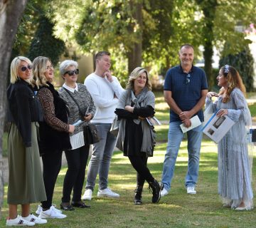 Guided walks build relationships with the past