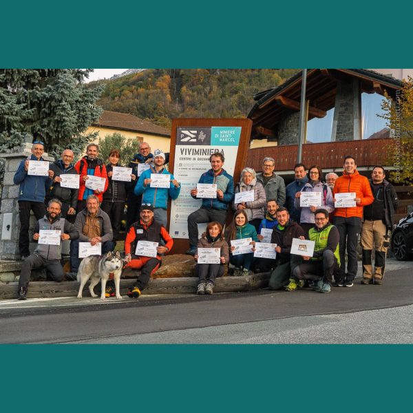 The first group of Mining Heritage Guides The first group of Mining Heritage Guides