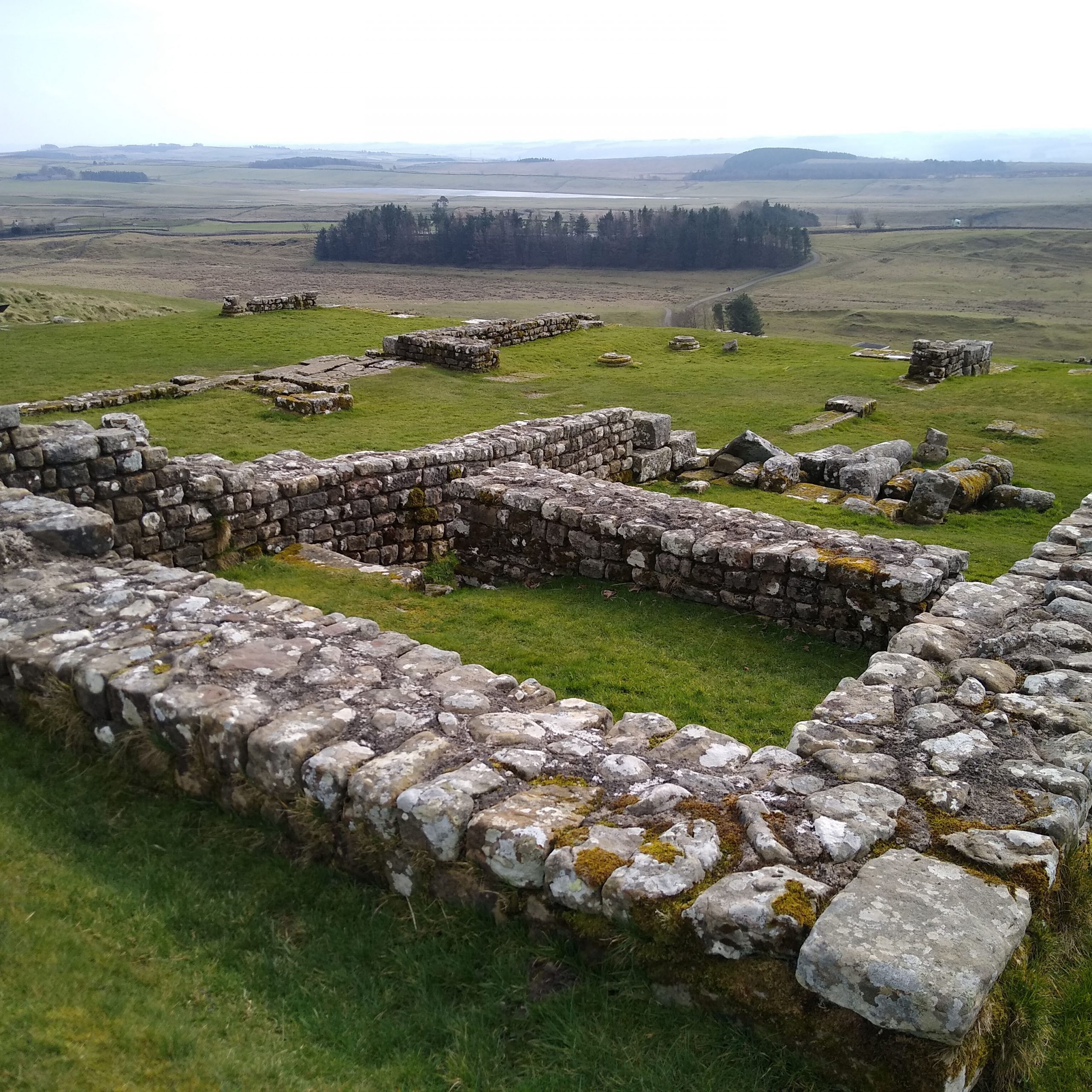 The edge of the Roman Empire: Housesteads Roman Fort, UK