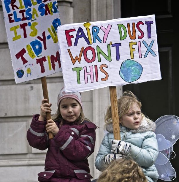 Global Climate strike, London, March 2019, Image: Gary Knight on Flickr