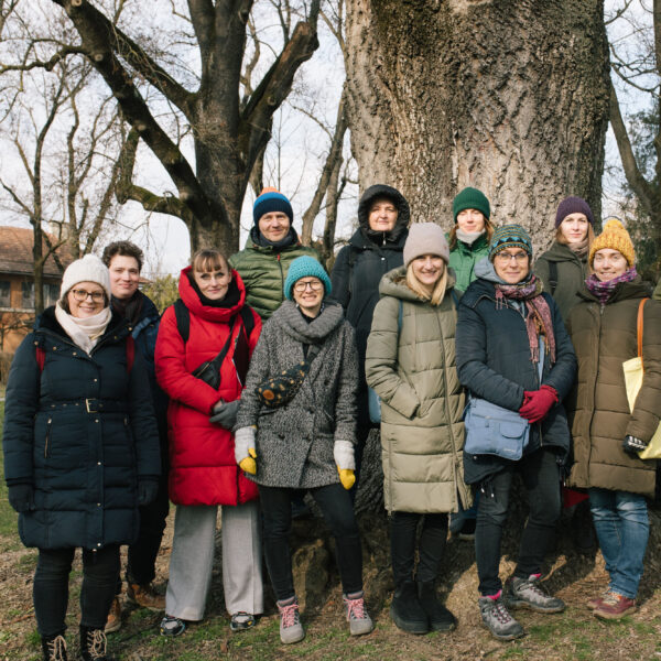 Outdoor exercices at Rokov Perivoj park (Images: Inia Herenčić )